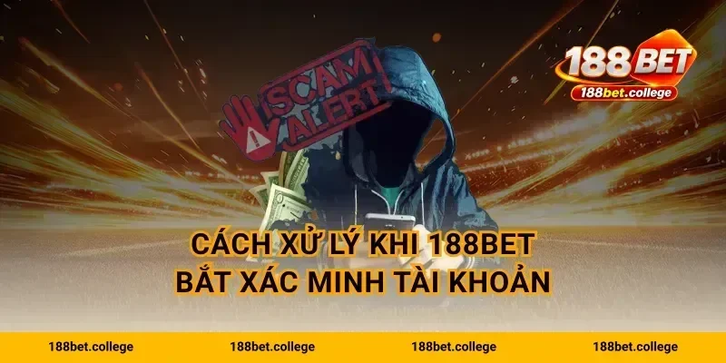 Cách xử lý khi 188bet bắt xác minh tài khoản