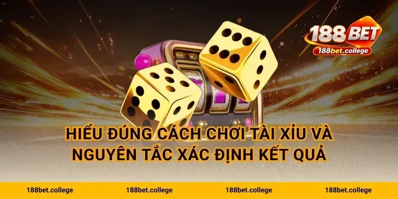 Hiểu đúng cách chơi tài xỉu và nguyên tắc xác định kết quả