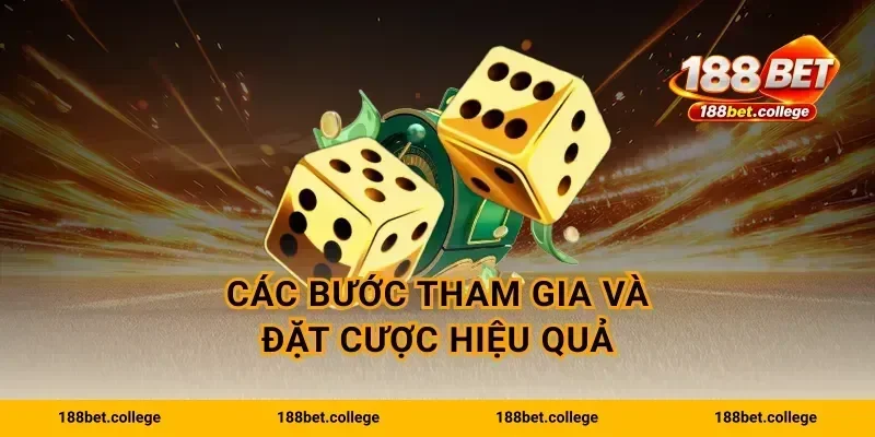 Các bước tham gia và đặt cược hiệu quả