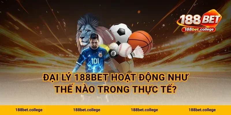 Đại lý 188bet hoạt động như thế nào trong thực tế?