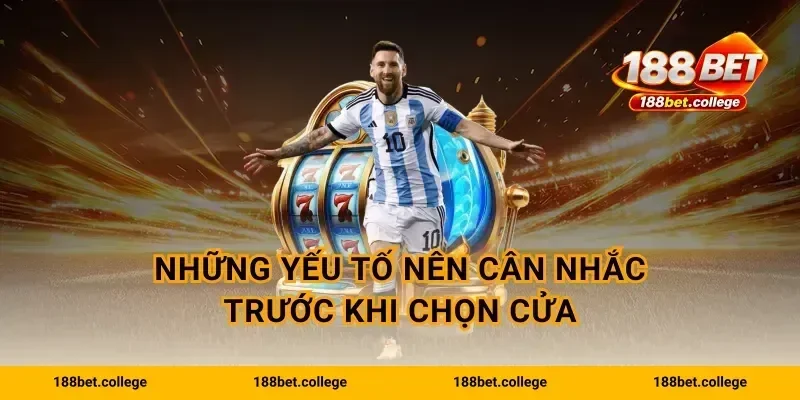 Những yếu tố nên cân nhắc trước khi chọn cửa