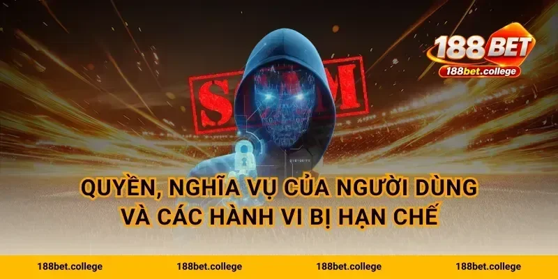 Quyền, nghĩa vụ của người dùng và các hành vi bị hạn chế
