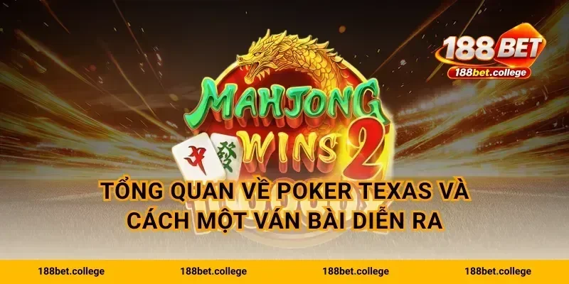 Tổng quan về Poker Texas và cách một ván bài diễn ra